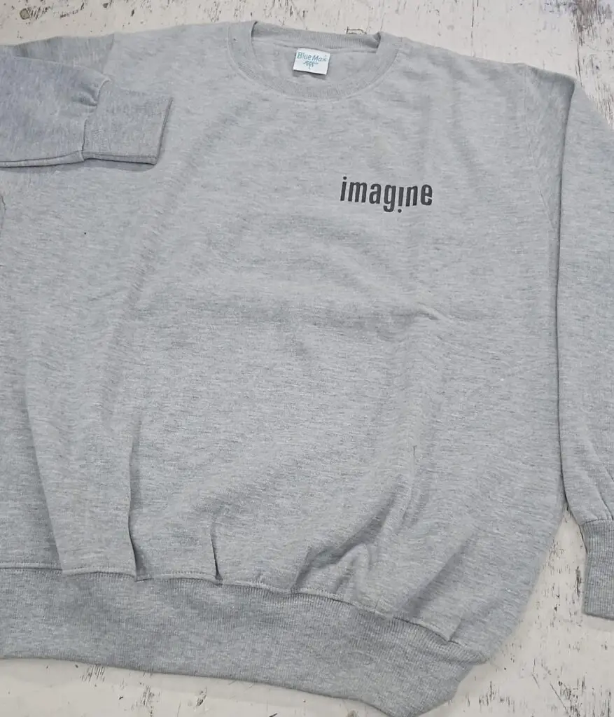 Custom Printed Sweater– Dark Blue Design
