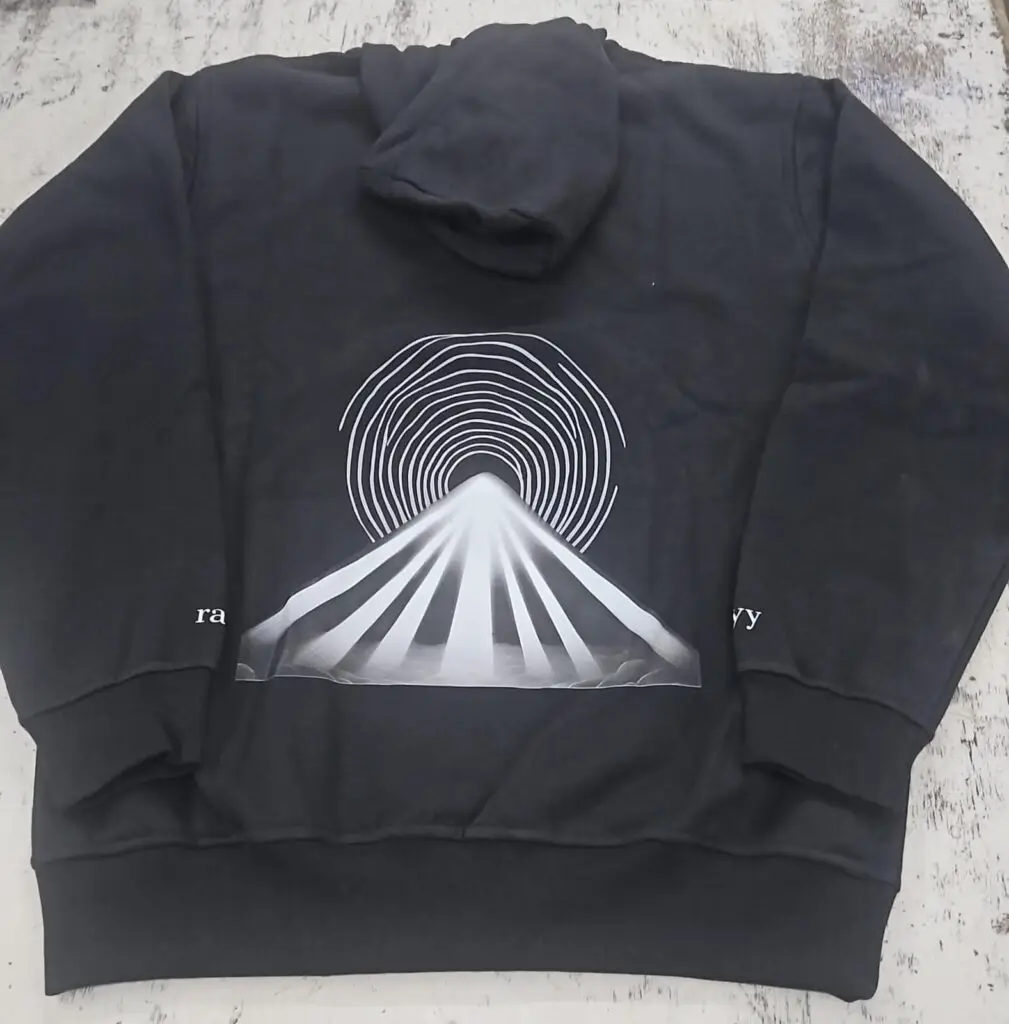 Custom Printed Sweater– Dark Blue Design